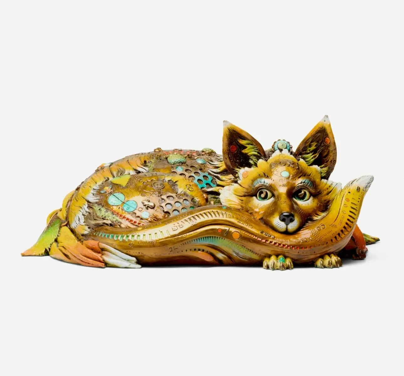 Nano Lopez fox sculpture "Foxy"